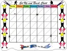Get up and Brush chart