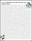 Color chart maze